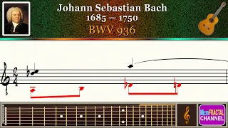 Bach BWV 936