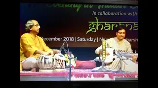 Shri Abhisek Lahiri (Sarod) with Pt Yogesh Samsi (Tabla) in the concert of Gharana