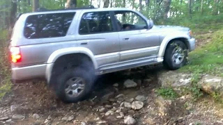 2001 3rd Gen Toyota 4Runner Powerslides and Offroading compilation