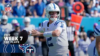 Indianapolis Colts Highlights vs. Tennessee Titans | 2022 Regular Season Week 7