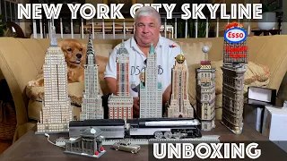 Unboxing the Department 56 Christmas in the City Skyline