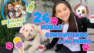 24 HORAS CONSINTIENDO A MI PERRO! / SU PRIMER CORTE DE PELO