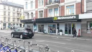 Bestille bord på MacDonalds Majorstua?