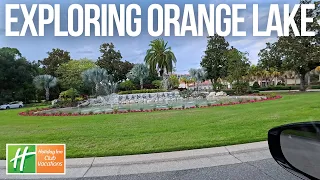 Exploring Holiday Inn Club Vacations Orange Lake Resort: A Drive Around the Huge Grounds & Villages