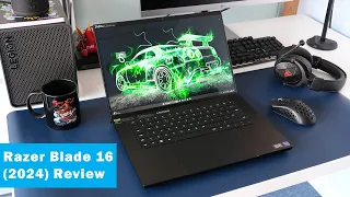 Razer Blade 16 (2024) Review (i9-14900HX, RTX 4090, 16" 240Hz OLED)