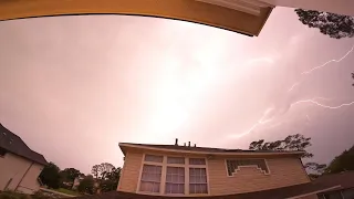 ⚡⛈ Thunderstorm ⛈⚡ Houston, TX 🌎 8/10/2022 📅