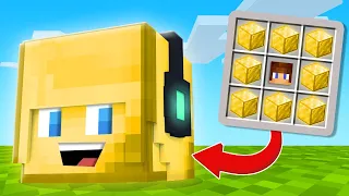 Minecraft: NOVO DISFARCE DE OURO NO ESCONDE-ESCONDE !!