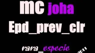 EPD --- MC JOHA   ---- rara_especie 2011