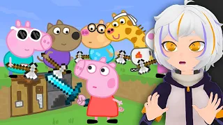 Peppa Pig en Minecraft 7 | ChuyMine REACCIONA a sequence