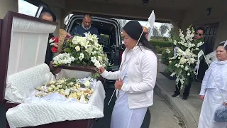 Mom’s funeral