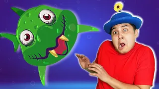 Zombie Shark - Baby Shark Song | Tigi Boo Kids Songs