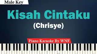 Chrisye - Kisah Cintaku Karaoke Piano Lower Key / Cowok