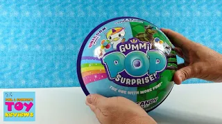 Gummi Pop Surprise Candy & Figure Unboxing Review | PSToyReviews