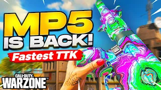 The MP5 is BACK in Warzone as the Fastest TTK SMG! [Best Lachmann Shroud Class Setup]