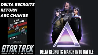 DELTA RECRUIT EVENT RETURNS (ALL PLATFORMS) / ARC NAME CHANGE - STAR TREK ONLINE