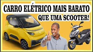 INCRÍVEL: CARRO ELÉTRICO MAIS BARATO QUE UMA SCOOTER POPULAR! (COM VÍDEO)