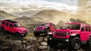 2021 Jeep Wrangler Announced With Tuscadero Pink