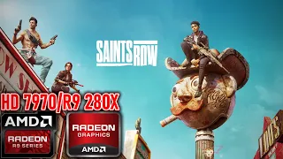 Saints Row 2022 (Low, Medium, High) - AMD Radeon HD 7970