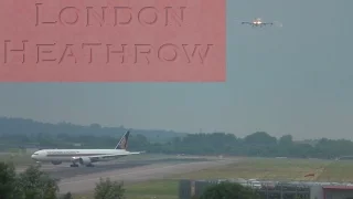 Crosswind Landings at London Heathrow Airport