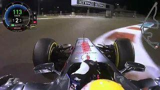 2011 Yas Marina GP Q3 - Hamilton Onboard