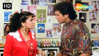 एक तो तुम्हे मॉडल बनाया, ऊपर से हुशियारी दिखते हो - Karz Chukana Hai - Govinda, Juhi - Part 1 - HD