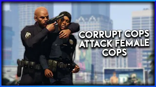 GTA RP | CORRUPT COPS ATTACK I.A. AGENT