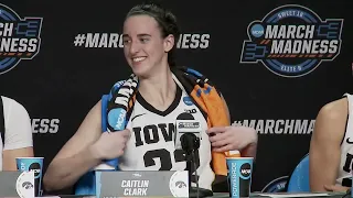 Iowa Sweet 16 Postgame Press Conference - 2024 NCAA Tournament