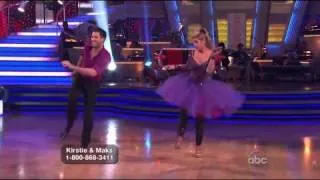 Kirstie Alley and Maksim Chmerkovskiy Dancing with the Stars Jive