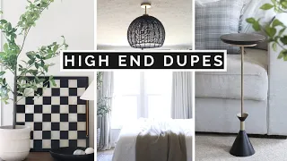 HIGH END VS THRIFT STORE | DIY HIGH END HOME DECOR DUPES