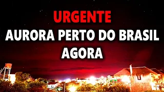 AO VIVO: CHANCE DE AURORA NO BRASIL AGORA - EXPLOSÃO DE AURORAS NO MUNDO! [TEMPESTADE SOLAR G5]