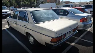 ¡Mi primer clásico! Mercedes-Benz 300d W123 de primera generación