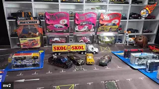 mostrando la caceria de hotwheels de este sabado