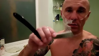 Бритье. Основы техники бритья клинковой бритвой.