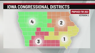 Take 2: Second version of proposed Iowa redistricting maps released