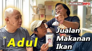 Adul Jualan Makanan Ikan..