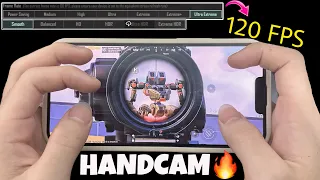 New 120 FPS🔥Best HANDCAM 5 Finger + Gyroscope | iPhone 13 Pro Max ❤️ Daxua GAMEPLAY PUBG Mobile