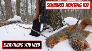 Everything you need for Squirrel Hunting - MY SQUIRREL HUNTING KIT