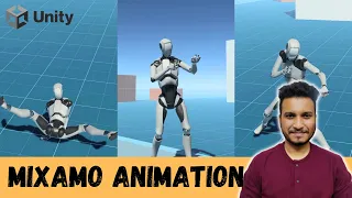 How to use MIXAMO Character and Animations in Unity - Unity Animation Tutorial