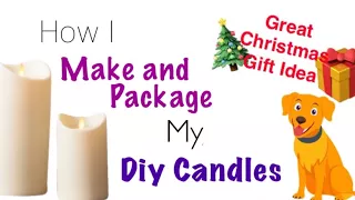 How I Make and Package Diy Candles | How to make Diy Candles and How to package Diy Candles