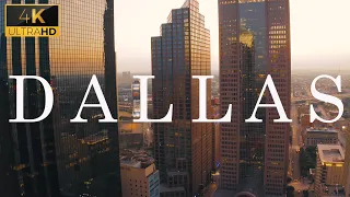 Dallas City  4K Cinematic Video | Dallas, USA 🇺🇸 - By Drone | Cinematic Travel Film