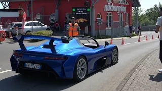 Cool and Sporty Cars Entering/Exiting Nürburgring