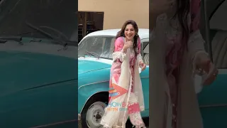 Neelam Muneer on the Drama Set . #neelammuneer  #drama #viral #neelam #ehraamejunoon