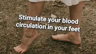 barefoot walking it's the best massage you can get completely for free