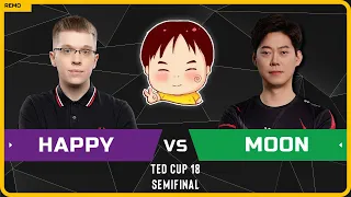 WC3 - [UD] Happy vs Moon [NE] - Semifinal - Ted Cup 18