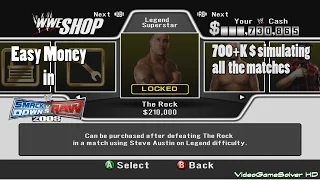 Easy money in WWE Smackdown vs RAW 2008 [Xbox 360]