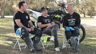 2024 Triumph TF250X test: Riding the British bike | Lowdown from Ricky Carmichael & Jeff Stanton