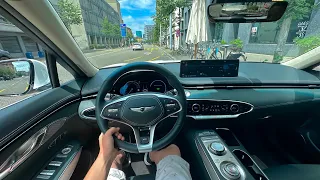 New Genesis GV70 Test Drive POV 2024