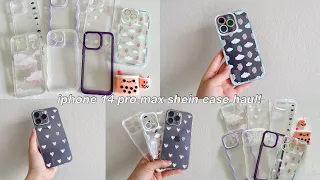 shein iphone 14 pro max cases haul!