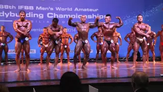 68th IFBB Men's World Amateur Bodybuilding Championships- 80kg