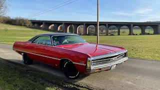 V8 Bigblock 440cui Sound Compilation - 1971 Chrysler 300 with Flowmaster Super 40